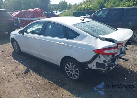 2016 Ford Fusion S from USA, damaged, VIN 1FA6P0G77G5108661